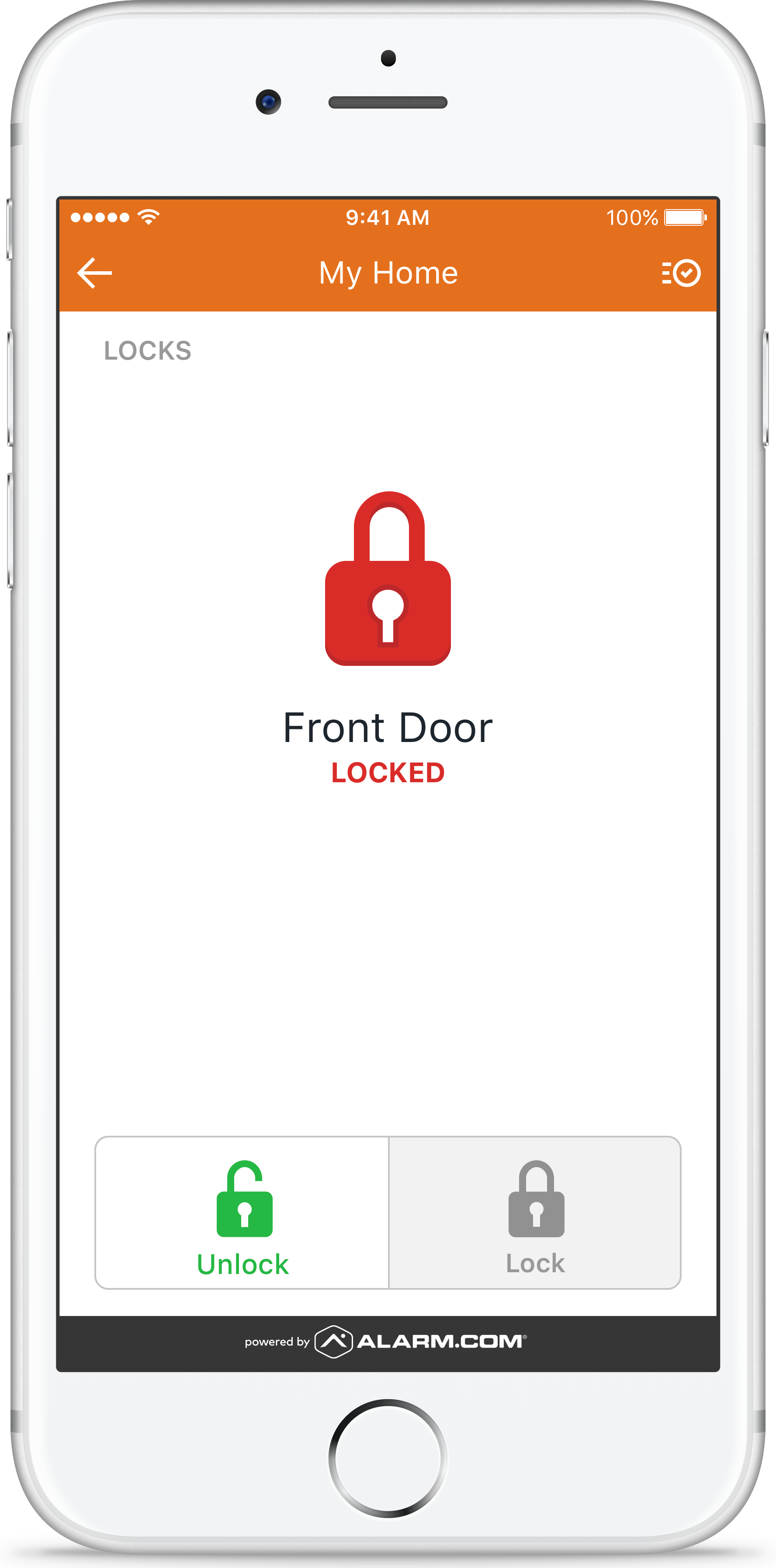 Control your garage door from your smart phone.